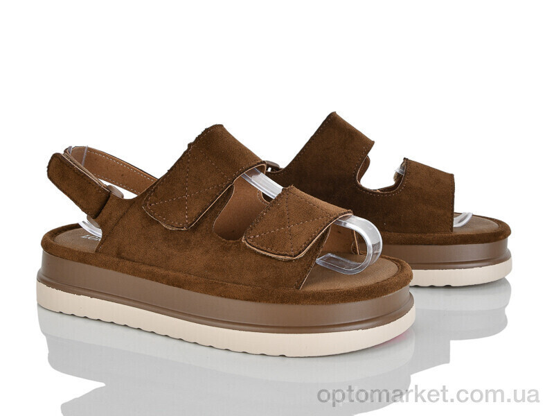 Купить Босоніжки жіночі Y095-2 Loretta коричневий, фото 2