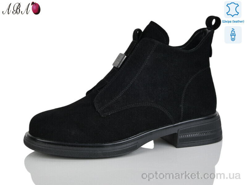 Купить Черевики жіночі Y0ABA68-2 Aba чорний, фото 2