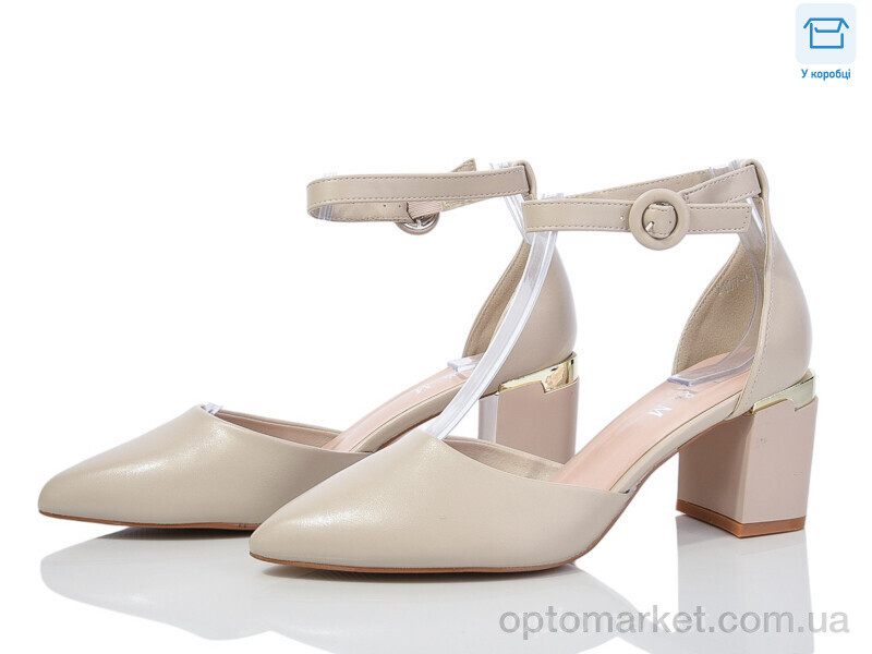 Купить Туфлі жіночі Y107-5 L&M бежевий, фото 2