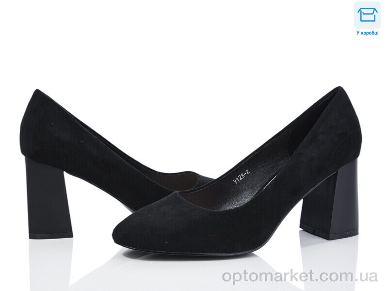 Купить Туфлі жіночі Y128-2 L&M чорний, фото 2