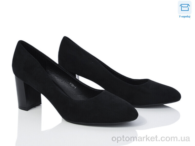 Купить Туфлі жіночі Y131-1 L&M чорний, фото 2