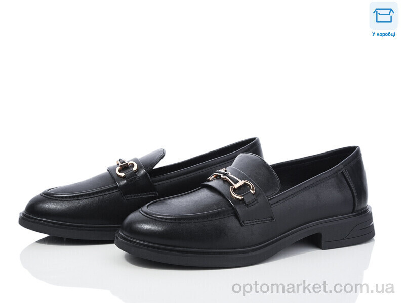 Купить Туфлі жіночі Y140-1 L&M чорний, фото 2