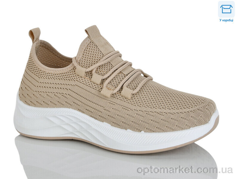 Купить Кросівки жіночі Y15-5 Alimama бежевий, фото 2