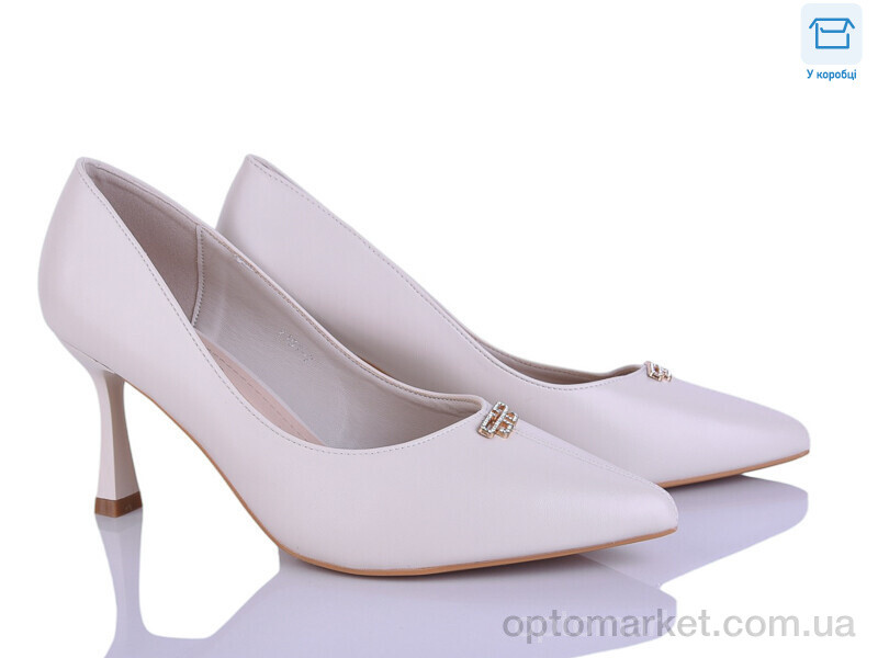 Купить Туфлі жіночі Y161-2 Lemon бежевий, фото 2