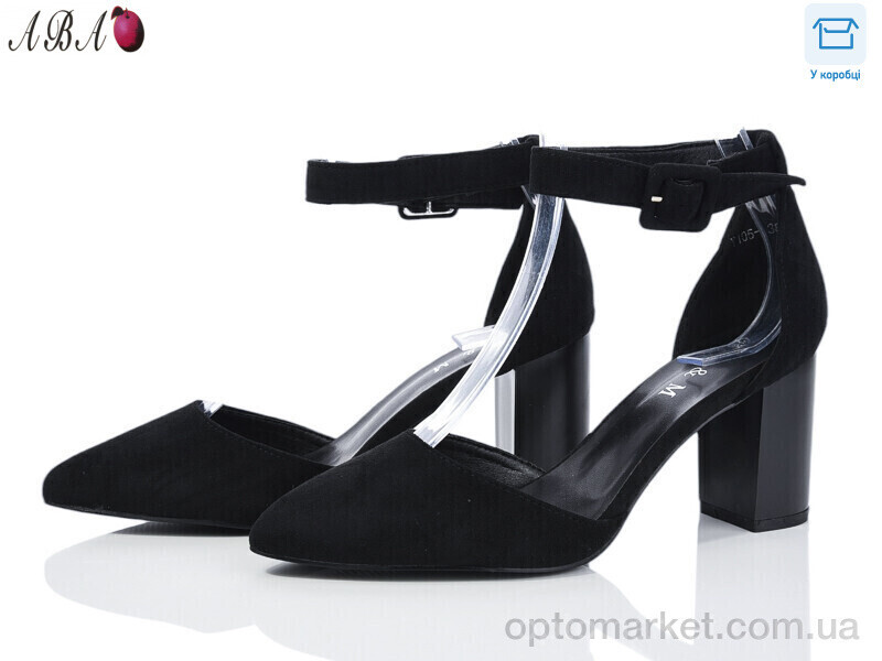Купить Туфлі жіночі Y1ABA05-2 L&M чорний, фото 2