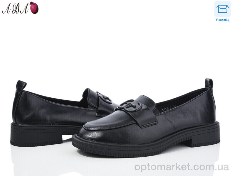 Купить Туфлі жіночі Y1ABA52-2 L&M чорний, фото 2