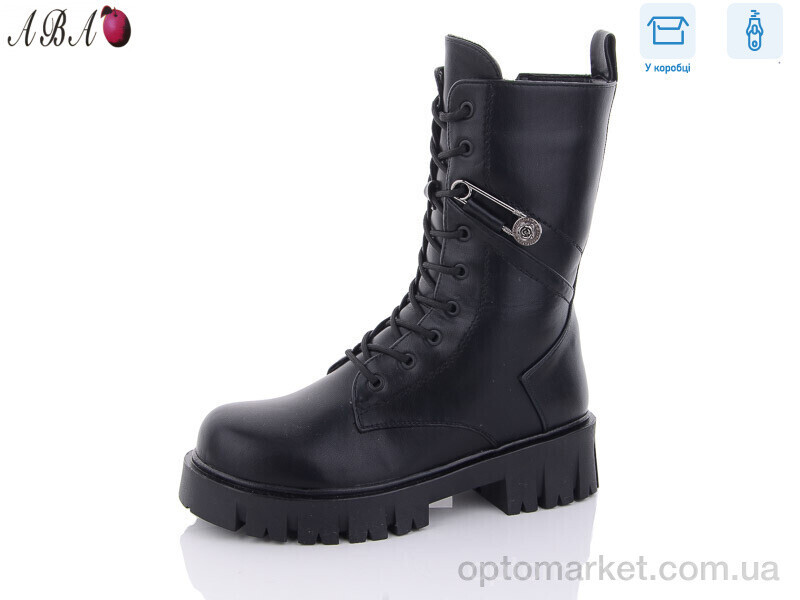 Купить Черевики жіночі Y22 Girnaive чорний, фото 3