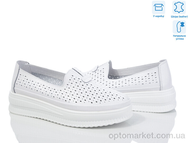 Купить Туфлі жіночі Y3002-1 Jessica білий, фото 3