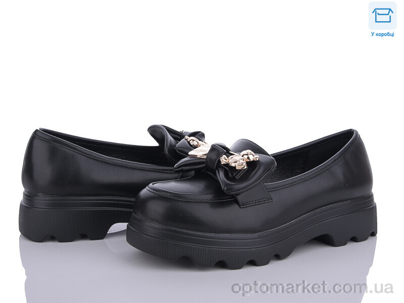 Купить Туфлі жіночі Y73-2 L&M чорний, фото 2