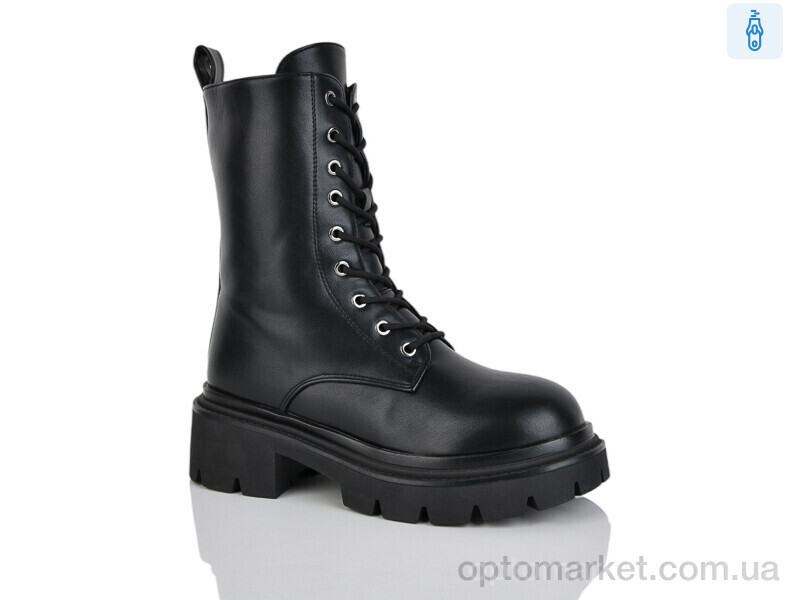 Купить Черевики жіночі Y76 Girnaive чорний, фото 2