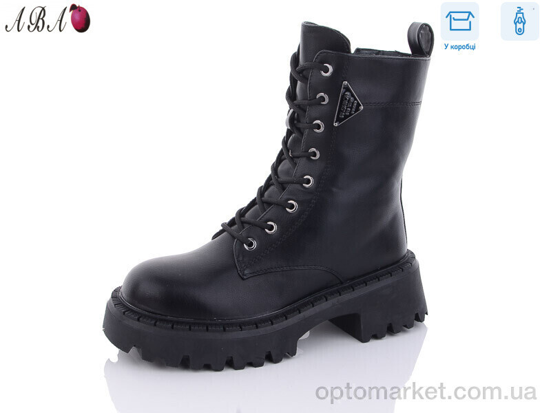 Купить Черевики жіночі Y82 Girnaive чорний, фото 2