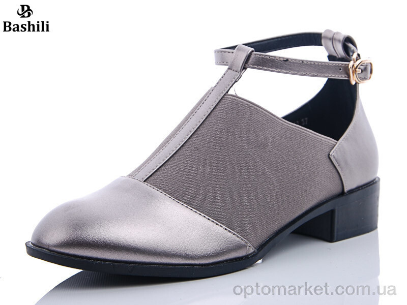 Купить Туфлі жіночі Y95-12 Башили графіт, фото 2
