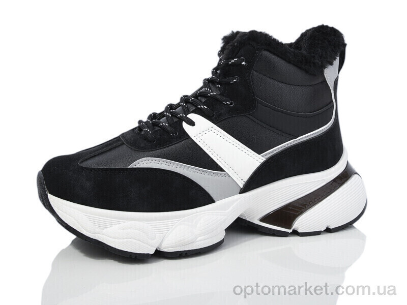 Купить Кросівки жіночі YB071-1 Ok Shoes чорний, фото 2