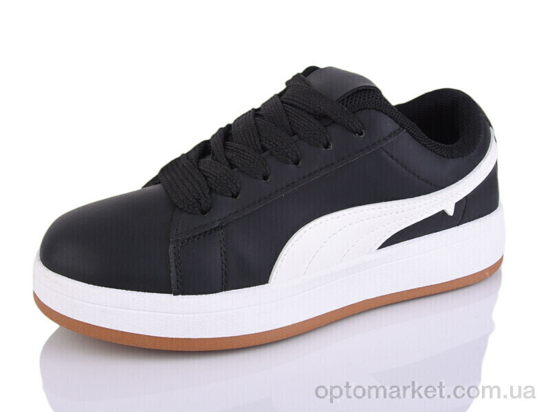 Купить Кросівки жіночі YB078-1 YiYi чорний, фото 2