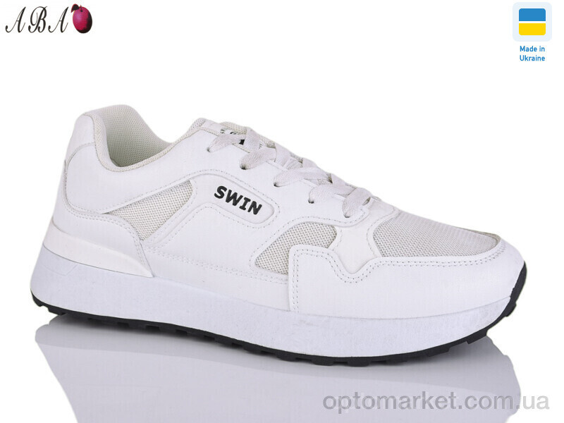 Купить Кросівки чоловічі YB1328-4 Swin білий, фото 2