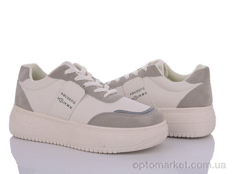 Купить Кросівки жіночі YB43-2 YiYi бежевий, фото 2