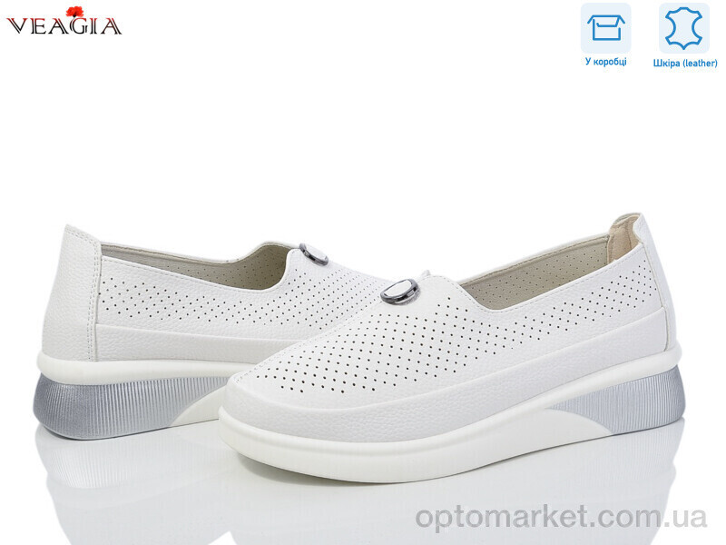 Купить Туфлі жіночі YF5011-2 Veagia білий, фото 2