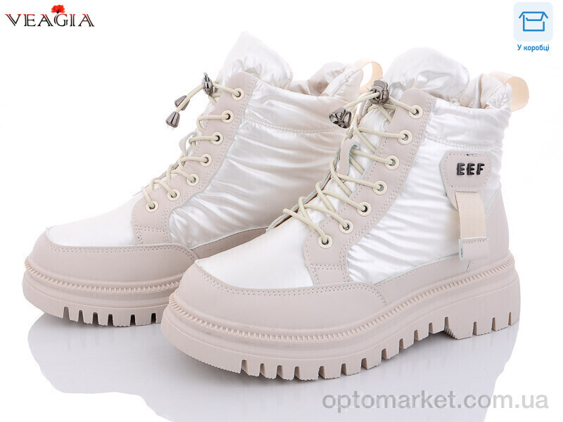 Купить Дутики жіночі YFS25-2 Veagia бежевий, фото 2