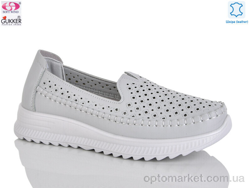 Купить Туфлі жіночі YK5009-7 Gukkcr сірий, фото 2