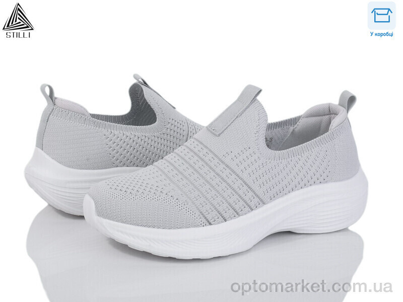 Купить Кросівки жіночі YL30-3 піна Stilli сірий, фото 2