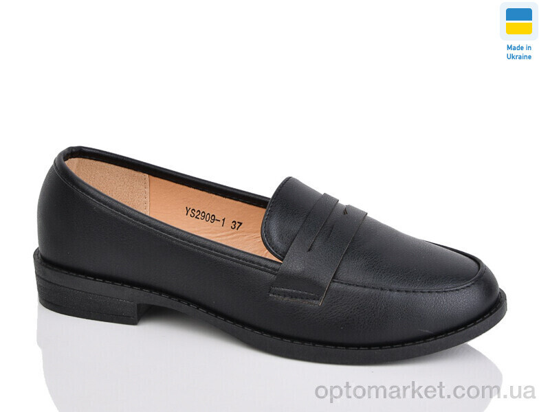 Купить Туфлі жіночі YS2909-1 Swin чорний, фото 2