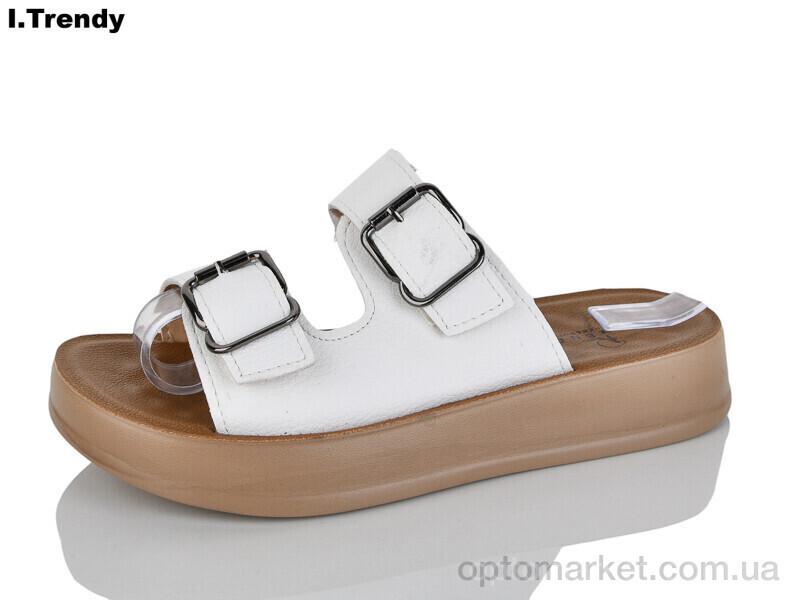 Купить Шльопанці жіночі YZ101-7 Trendy білий, фото 2
