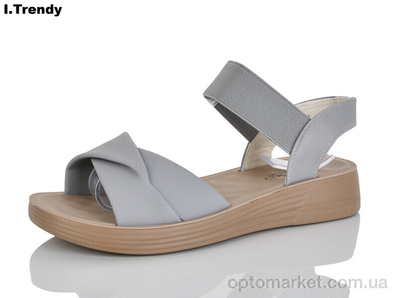 Купить Босоніжки жіночі YZ106-3 Trendy сірий, фото 2