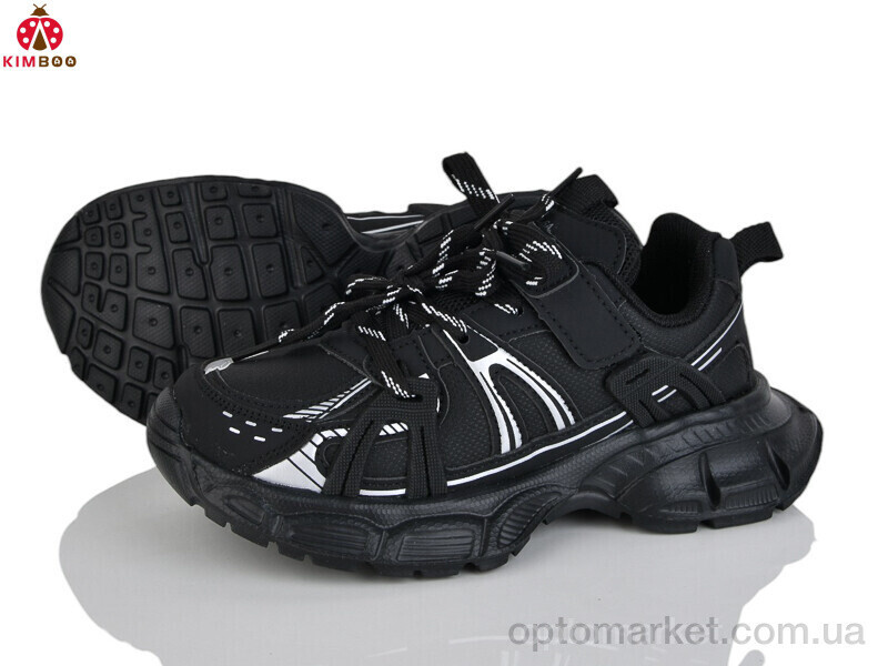 Купить Кросівки дитячі Z2504-6A Kimbo-o чорний, фото 2