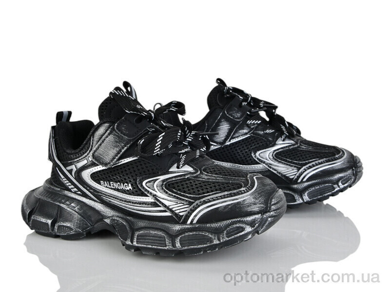 Купить Кросівки дитячі Z667-3A Kim Up чорний, фото 2