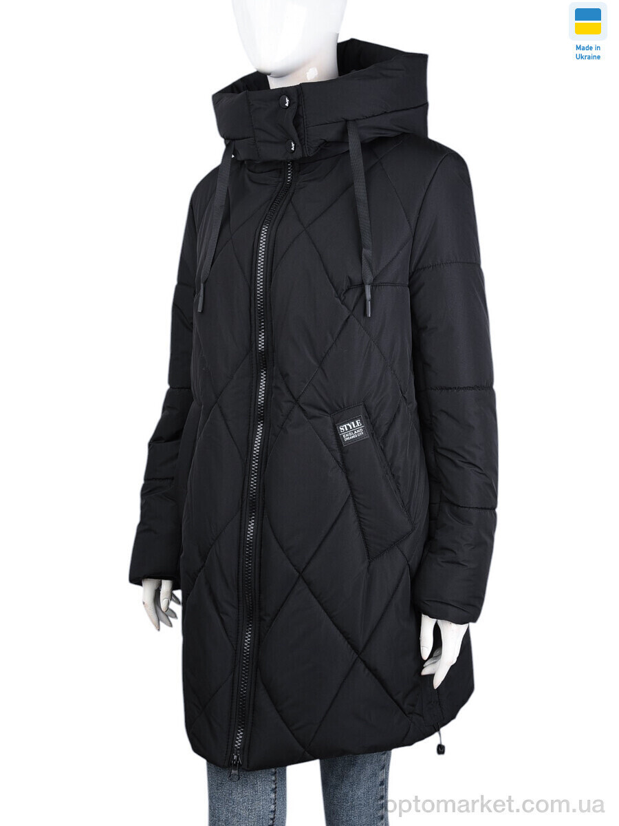 Купить Куртка жіночі Zarina black Lemang чорний, фото 4