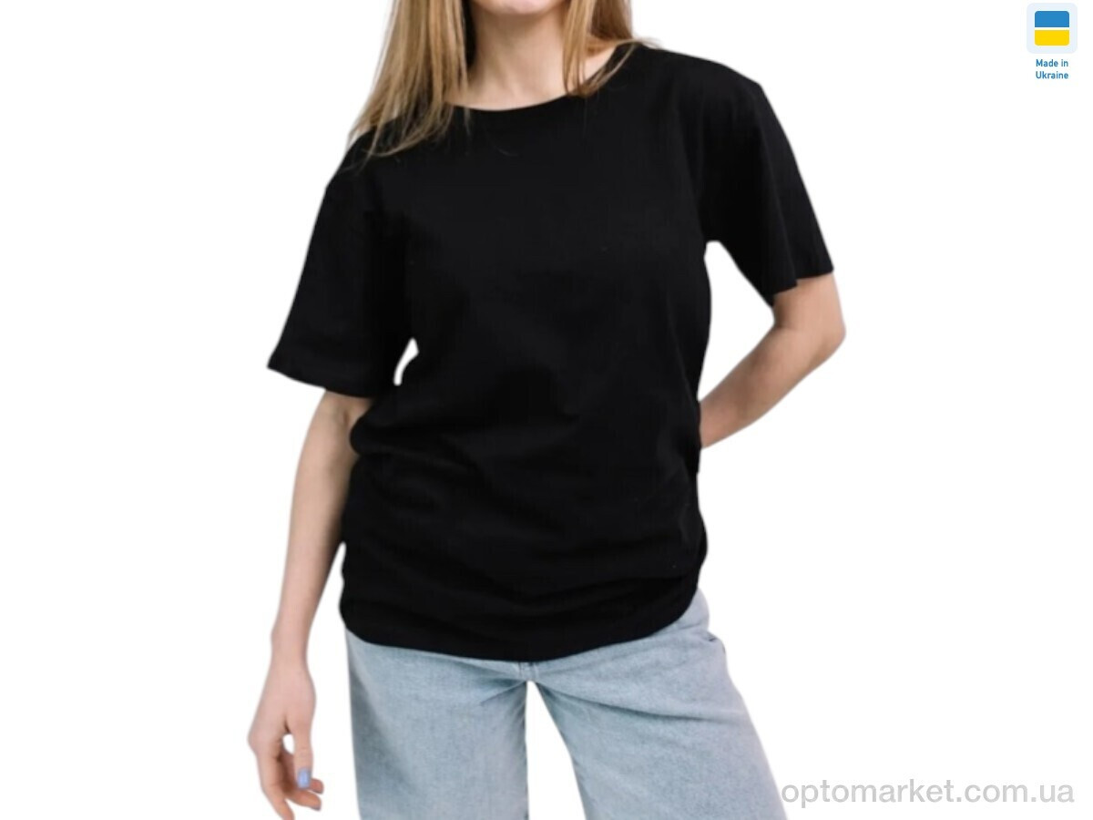 Купить Футболка жіночі Ж08 чорний Sport style чорний, фото 2