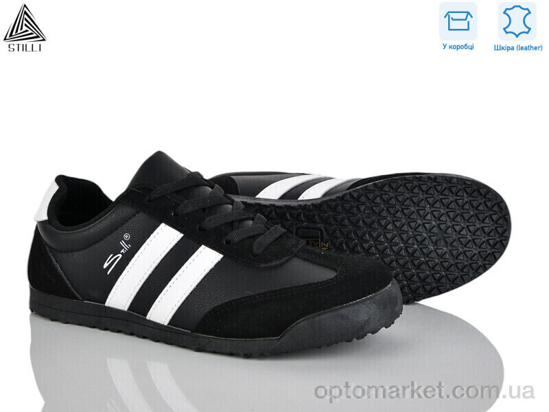 Купить Кросівки жіночі ZH10-6 шкіра Stilli чорний, фото 3