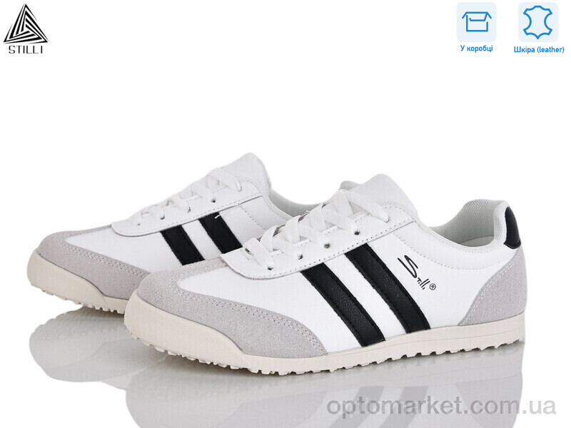 Купить Кросівки жіночі ZH10-7 шкіра Stilli білий, фото 3