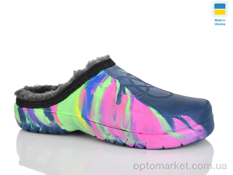 Купить Сабо жіночі Ж64 папуга Inblue синій, фото 2