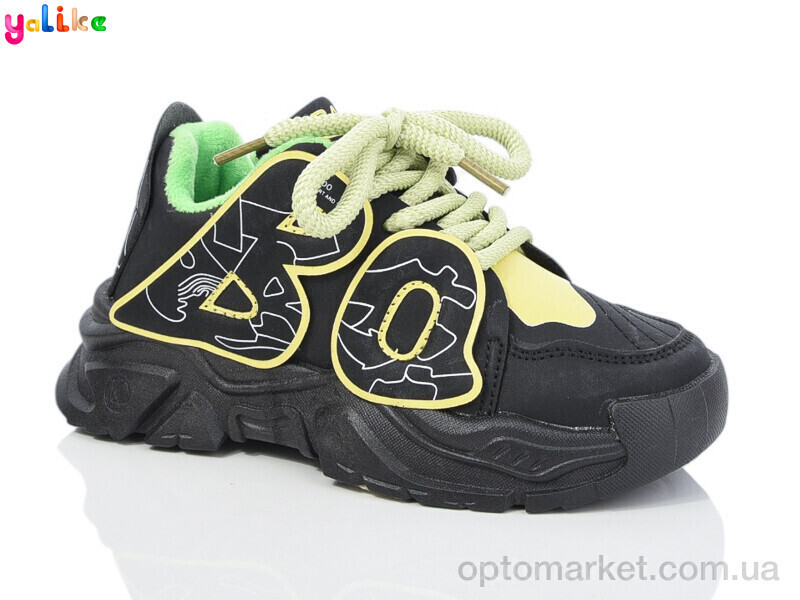 Купить Кросівки дитячі Зима 632-5 Yalike чорний, фото 2