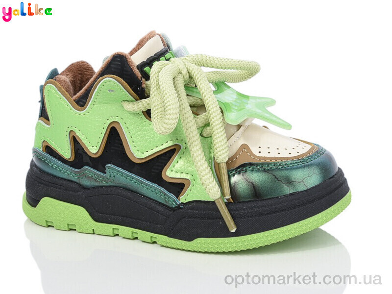 Купить Кросівки дитячі Зима 634-1 Yalike зелений, фото 2