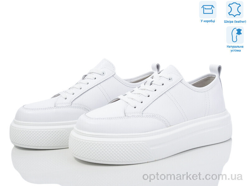 Купить Кросівки жіночі ZJ2314-1 Jessica білий, фото 3