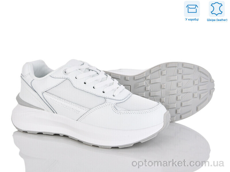 Купить Кросівки жіночі ZJ2325-1 Jesira білий, фото 2