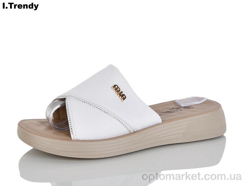 Купить Шльопанці жіночі ZK369-2 Trendy білий, фото 2