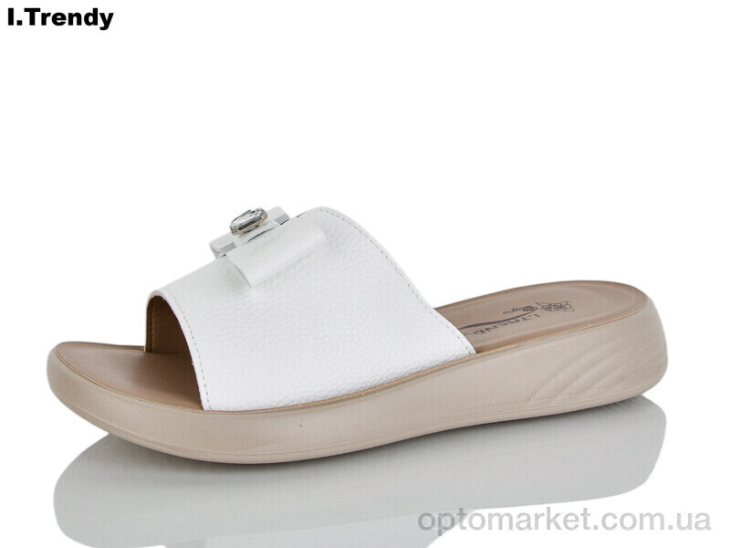 Купить Шльопанці жіночі ZK665-2 Trendy білий, фото 2