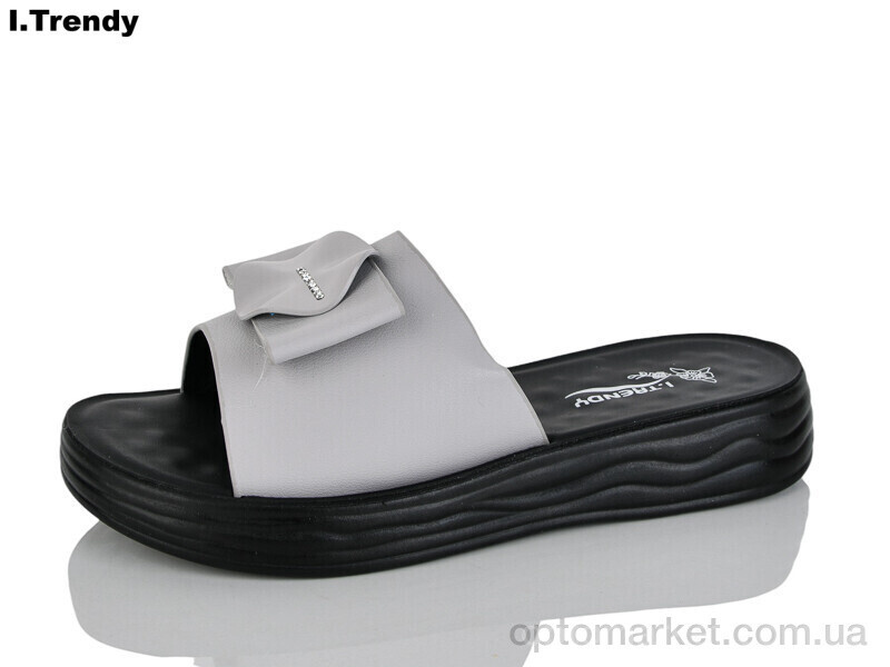 Купить Шльопанці жіночі ZK711-10 Trendy сірий, фото 2