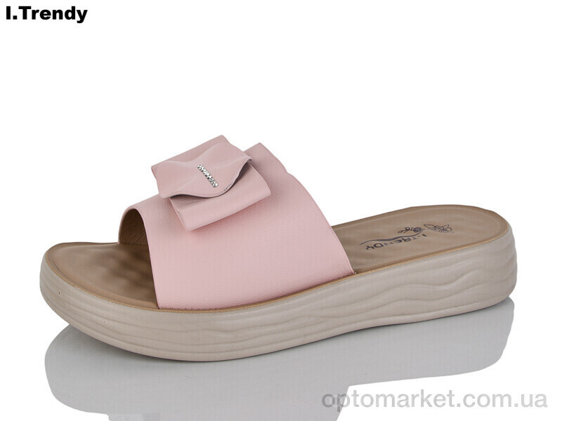 Купить Шльопанці жіночі ZK711-5 Trendy рожевий, фото 2