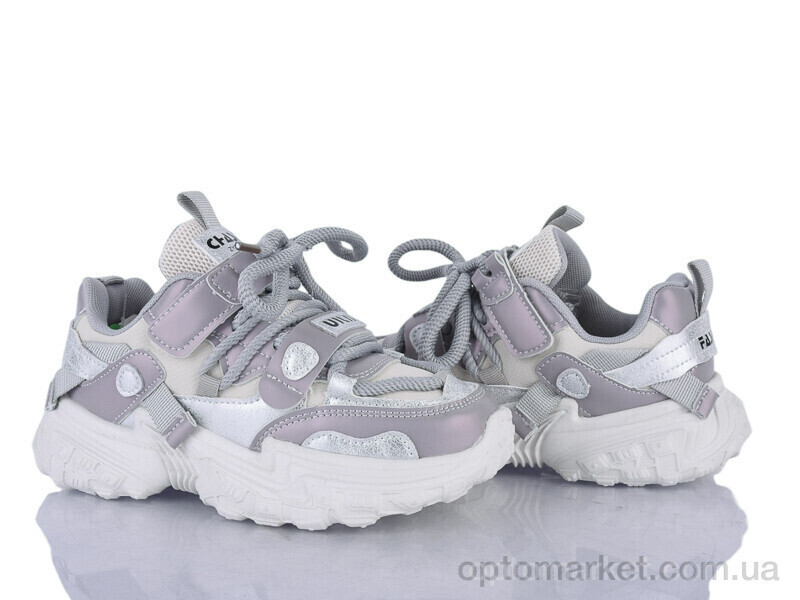 Купить Кросівки дитячі ZY24193-3Z Kimbo-o сірий, фото 2