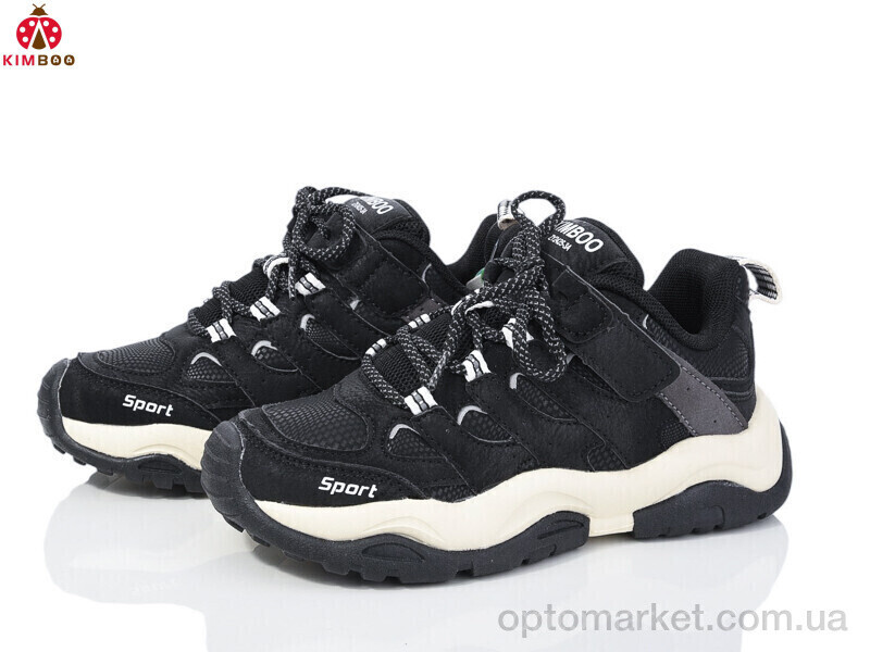 Купить Кросівки дитячі ZY2425-3A Kimbo-o чорний, фото 3