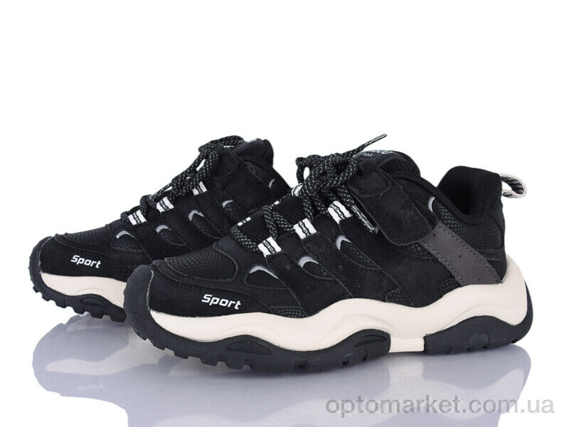 Купить Кросівки дитячі ZY2425-3A Kimbo-o чорний, фото 2