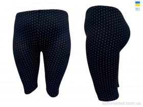 Купить Капрі жіночі 0-2 горошок чорний OsM чорний