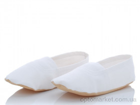 Купить Чешки дитячі 003 white (14-24) Dance Shoes білий
