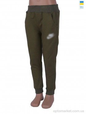 Купить Спортивні штаны дитячі 0032 (06881-14) green (122) N.ke зелений