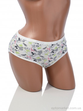 Купить Трусы жіночі 005-01-3 white (08990) (2XL) Giselle білий