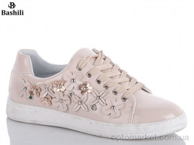 Купить Кросівки жіночі 007-11 beige Башили бежевий